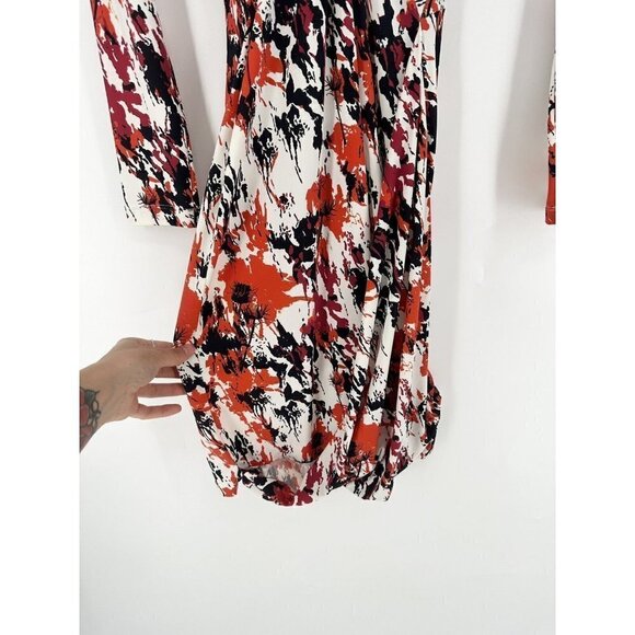 Roberto Cavalli Abstract Thistle Print Lycra Dress 38 S EUC - Picture 2 of 11